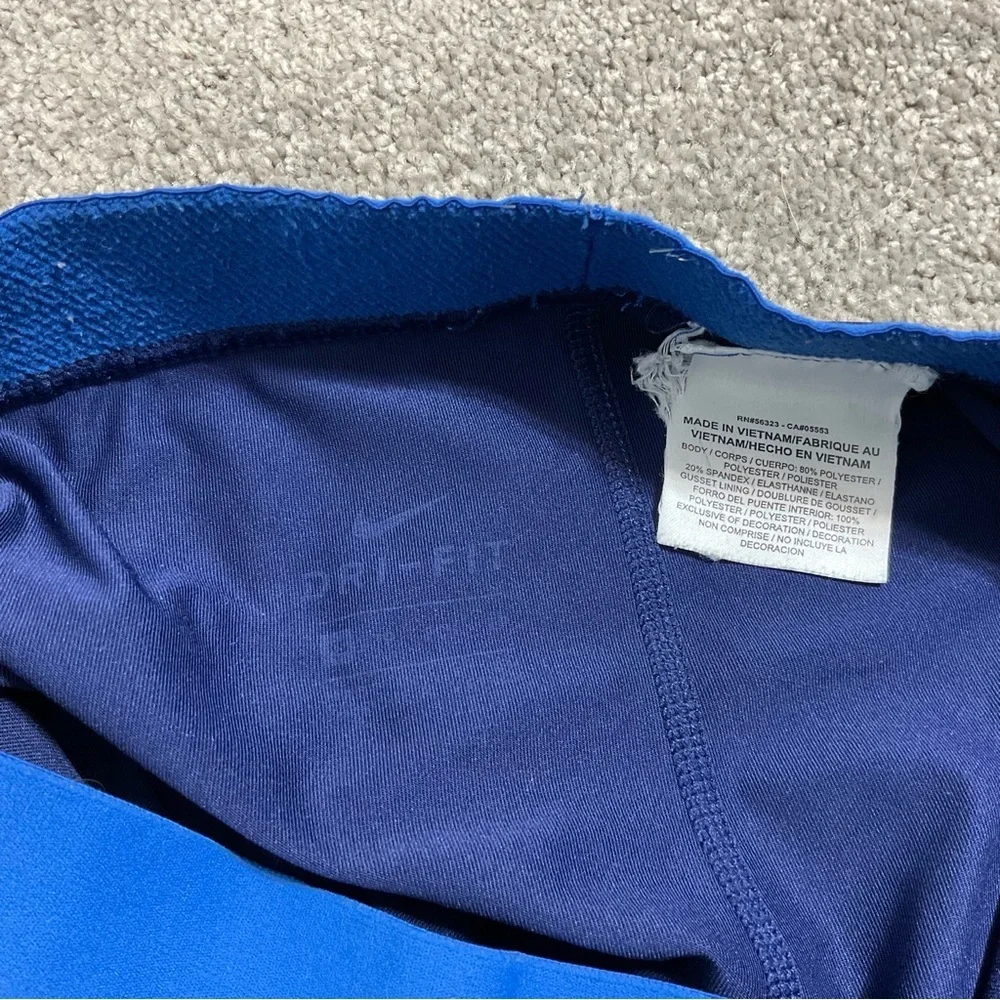 Nike Pro Navy and Blue Shorts - Picture 5 of 8